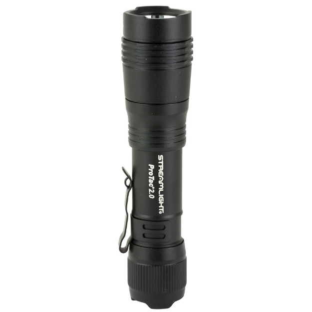 Picture of Streamlight Protac 2.0  Flashlight  Rechargeable  2 000 Lumens  Anodized Finish  Black  Includes SL-B50 Battery Pack and USB-C Charging Cable 89000