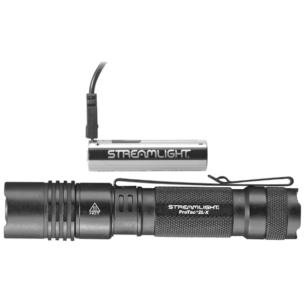 Picture of Streamlight ProTac 2L-X USB  Flashlight  500 Lumens  w/ USB Battery  Black Finish 88083