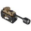 Picture of Streamlight Sidewinder Stalk  Military Helmet Light System w/ Flexible Stalk  76 Lumens  12-200 Candela  5.6 Hours of Run Time on High  95 Hours of Run Time on Low  28 Meter Beam Distance  Accepts CR123A & AA Batteries  Coyote 14307