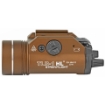 Picture of Streamlight TLR-1 HL  High Lumen Rail Mounted Tactical Light  Pistol and Picatinny  FDE Brown  C4 LED 1000 Lumens With Strobe  2x CR123 Batteries 69267