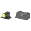 Picture of XS Sights DXT2 Big Dot  Tritium Night Sights  Yellow Front and Black Rear  Fits S&W Bodyguard .380 SW-0036P-5Y