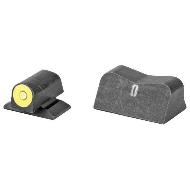 Picture of XS Sights DXT2 Big Dot  Tritium Night Sights  Yellow Front and Black Rear  Fits S&W Bodyguard .380 SW-0036P-5Y