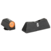 Picture of XS Sights DXT2 Big Dot Tritium Front  White Stripe Express Rear  Fits Glock 17/19/22/23/24/26/27/31/32/33/34/35/36/38  Taurus G3c/GX4/New Production G3  Walther PDP  Green with Orange Outline GL-0009S-5N