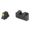 Picture of XS Sights R3D 2.0  Suppressor Height Night Sight  For Glock  20/21/29/30/30S/37/41  Orange Front Outline  Green Front/Rear Tritium GL-R205P-6N