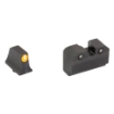 Picture of XS Sights R3D 2.0  Suppressor Height Night Sight  For Glock  20/21/29/30/30S/37/41  Orange Front Outline  Green Front/Rear Tritium GL-R205P-6N