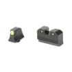 Picture of XS Sights R3D 2.0  Suppressor Height Night Sight  For Glock 17/19/22/23/24/26/27/31/32/33/34/35/36  Green Front Outline  Green Front/Rear Tritium GL-R204P-6G