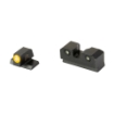 Picture of XS Sights R3D 2.0  Tritium Night Sight  Fits Canik TP9SF  Orange Front Outline  Green Tritium Front/Rear CK-R201P-6N