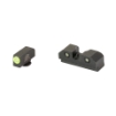 Picture of XS Sights R3D 2.0  Tritium Night Sight  For Glock 17/19/22/23/24/26/27/31/32/33/34/35/36  Green Front Outline  Green Tritium Front/Rear GL-R201P-6G