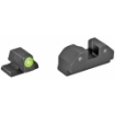 Picture of XS Sights R3D Night Sights  Green Front Dot  Fits Canik TP9SF  TP9SFX  TP9SF Elite  TP9 Elite SC and Current Production TP9SA CK-R002P-6G