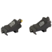 Picture of XS Sights XTI2 DXS Rifle Sights  Ember Standard Dot Orange  45 Degree Offset for AR Rifles  Steel/Blued AR-0008-1N