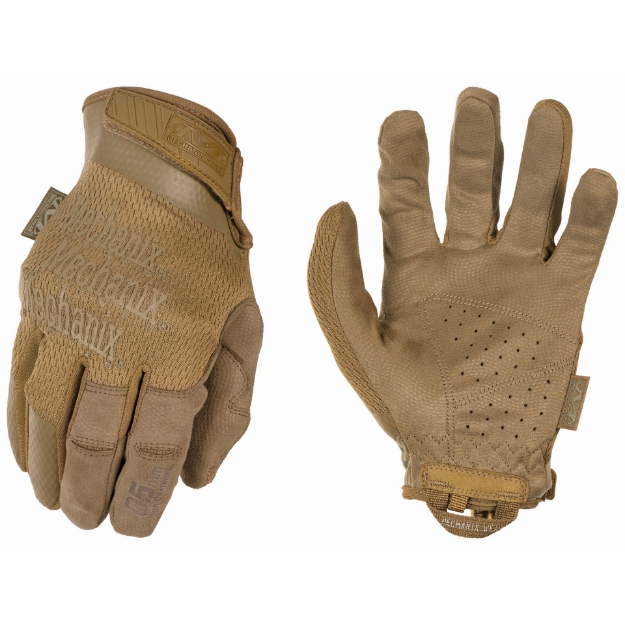 Picture of Mechanix Wear Gloves  Small  Coyote  Specialty 0.5mm MSD-72-008