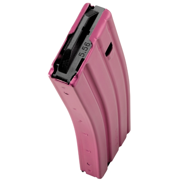 Picture of DURAMAG DuraMag Speed - Magazine - 223 Remington/556NATO - 30 Rounds - Fits AR Rifles - Black AGF Anti-tilt Follower - Aluminum - Pink 3023003175CPD