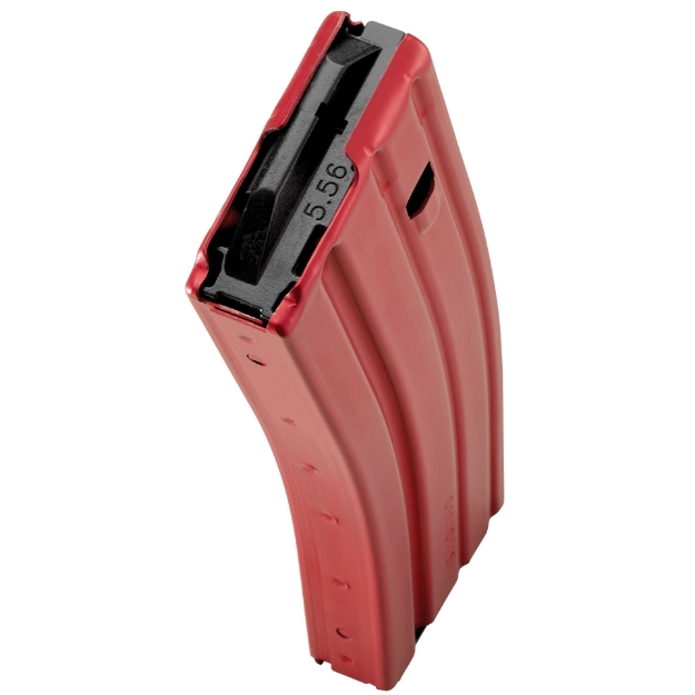 Picture of DURAMAG Magazine - 223 Remington/5.56NATO - 30 Rounds - Fits AR Rifles - Black Anti-Tilt AGF Follower -  Aluminum - Red 3023004175CPD