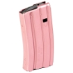 Picture of DURAMAG Magazine - 223 Remington/556NATO/300 Blackout - 20 Rounds - Fits AR-15 - Black AGF Follower - Aluminum - Pink 2023003175CPD